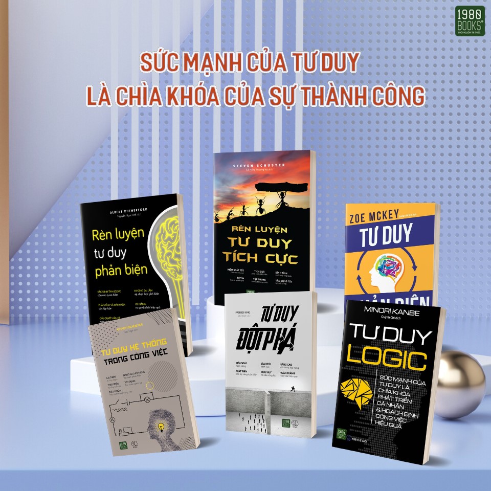 Combo 6 Cuốn Sách Sức Mạnh Của Tư Duy Là Chìa Khóa Của Thành Công