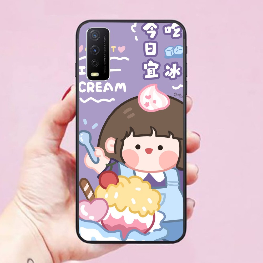 Ốp lưng dành cho điện thoại Vivo Y12S/Y20/Y20S/Y21S Hình Baby Happy