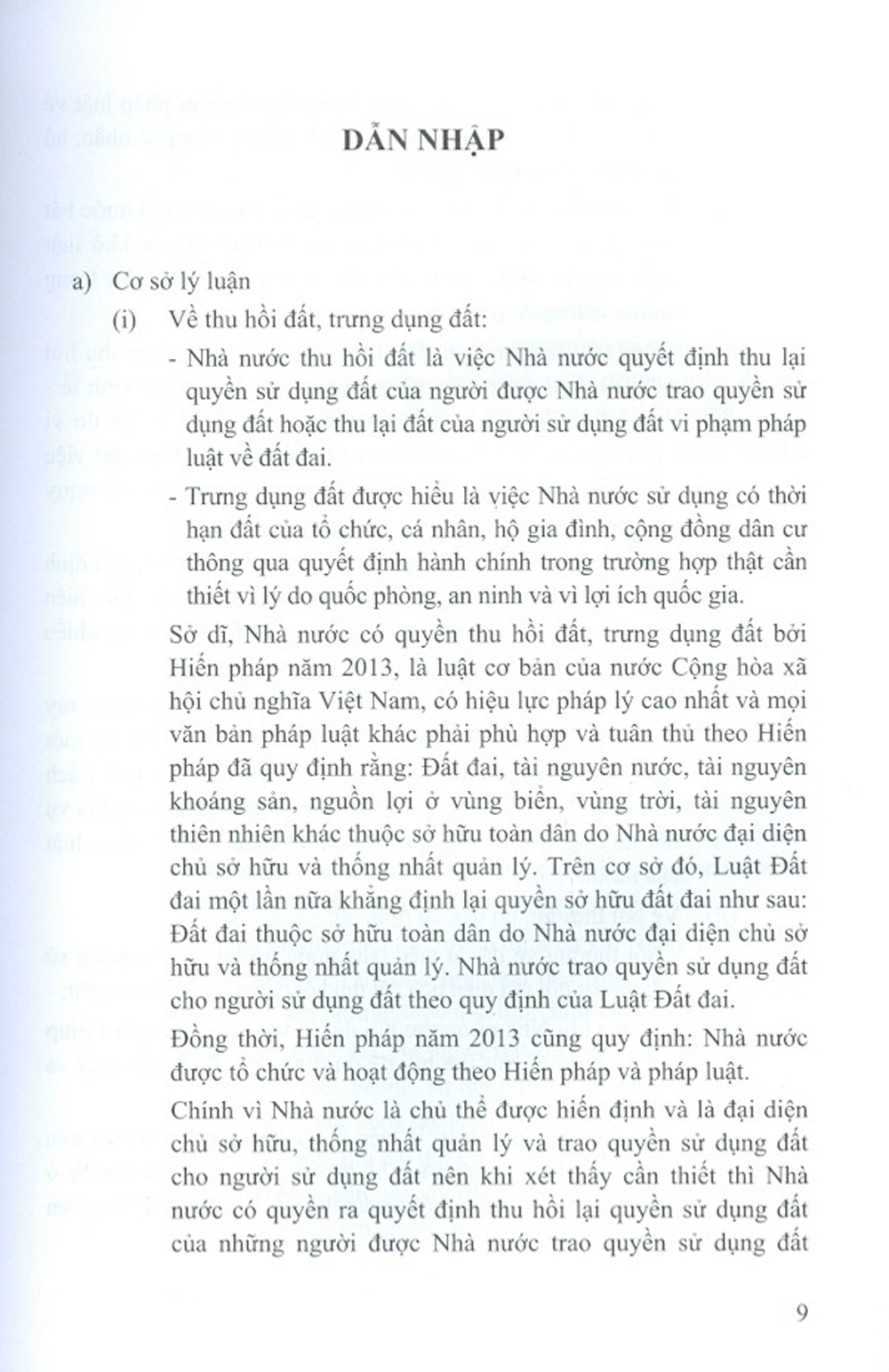 Quy Trình Pháp Lý Thu Hồi Đất, Trưng Dụng Đất, Bồi Thường, Hỗ Trợ, Tái Định Cư Và Giải Quyết Khiếu Nại, Tố Cáo, Khởi Kiện Của Người Có Đất Thu Hồi, Trưng Dụng