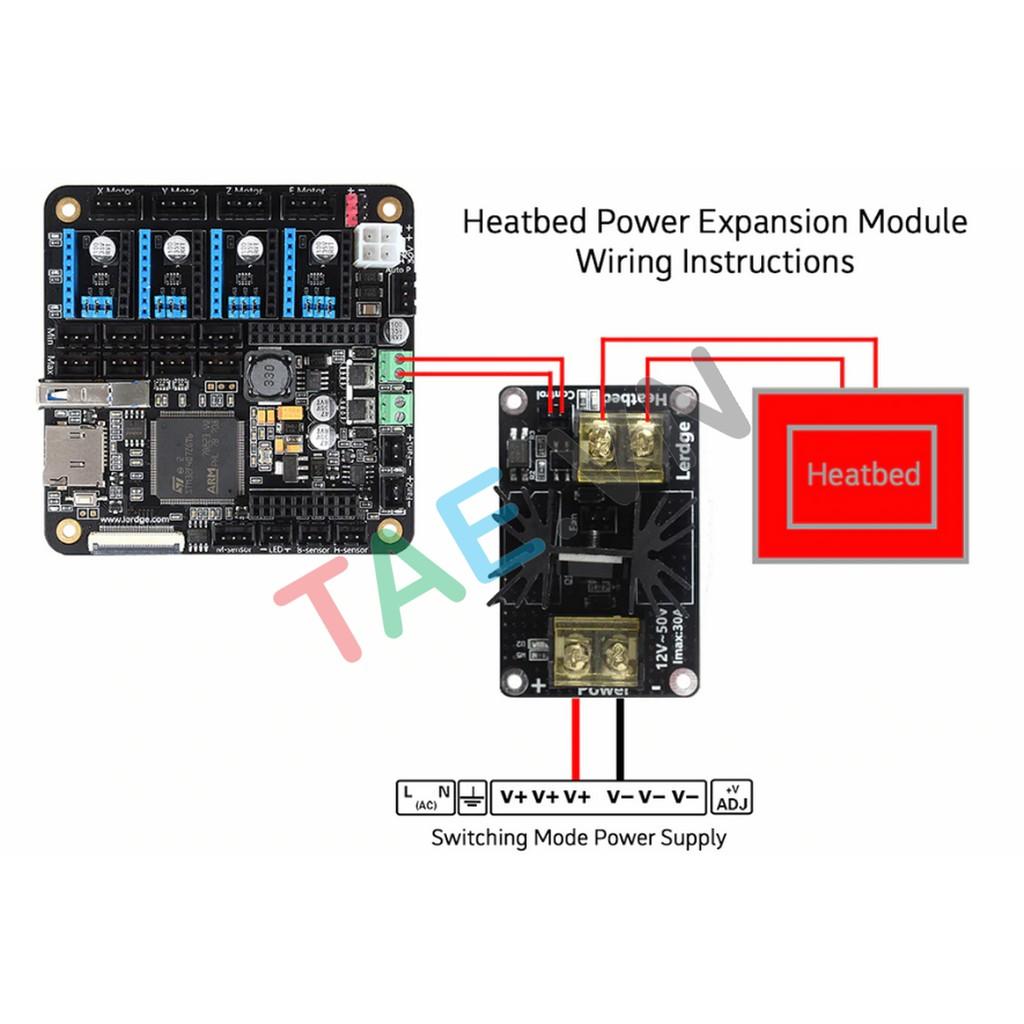 Mạch Mosfet Cho Bàn Nhiệt 30A