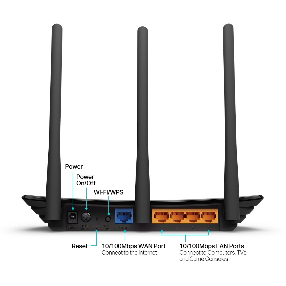 Bộ phát WiFi TP-Link WR940N 450Mbps - Hàng chính hãng FPT phân phối