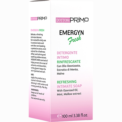 Dung dịch vệ sinh phụ nữ DottorPrimo Emergyn Fresh (100ml) - Hàng chính hãng