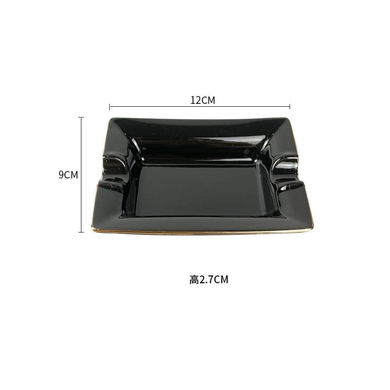 COHI R2 - Gạt Tàn Cigar Bằng Gốm, Giá Đỡ 2 Điếu Sang Trọng
