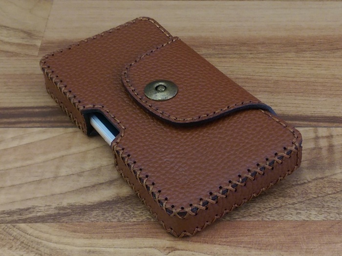 Bao Da Đeo Lưng dành cho Iphone 12 Mini Da Bò Dạng hộp