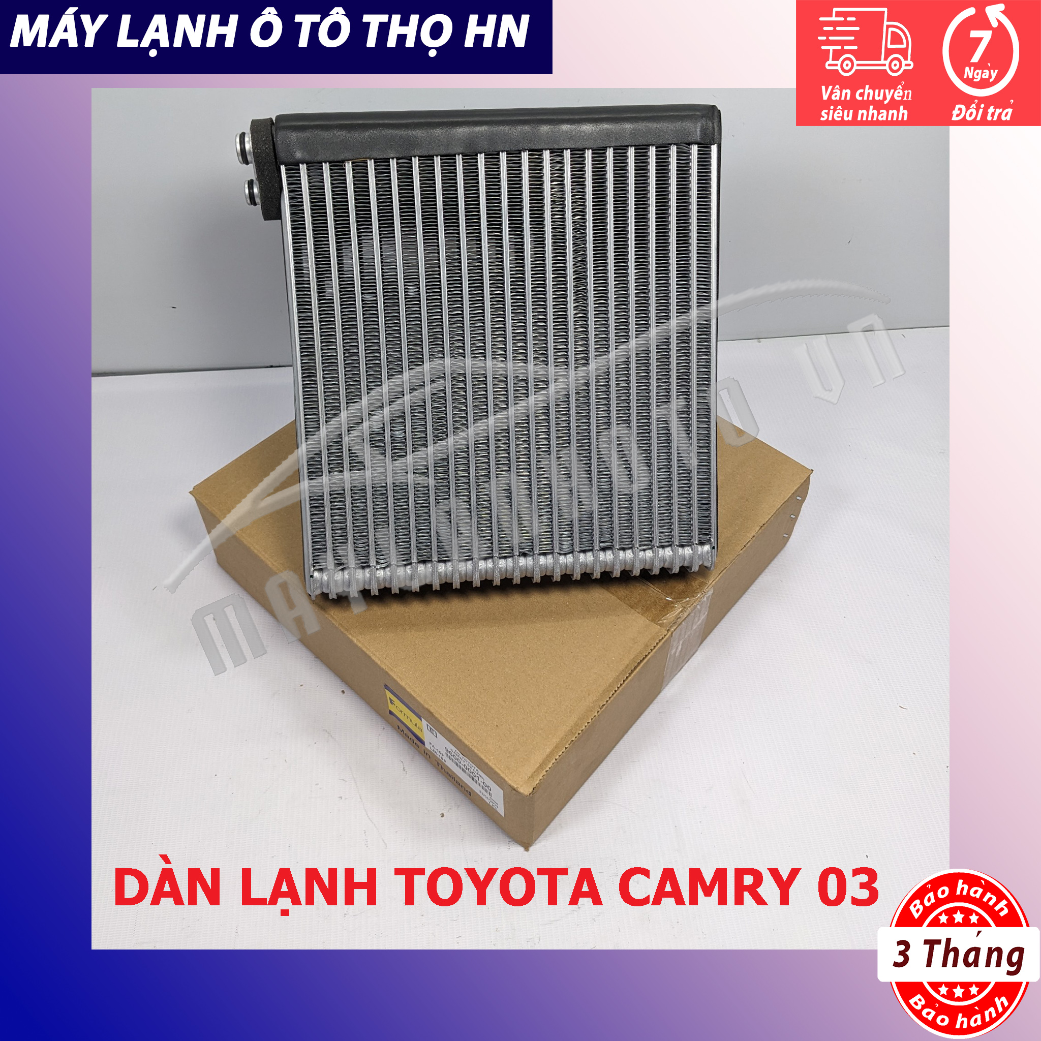 Dàn  lạnh Toyota Camry 2.4 3.0 2000 2001 2002 2003 2004 2005 2006 Hàng xịn Thái Lan 00 01 02 03 04 05 06