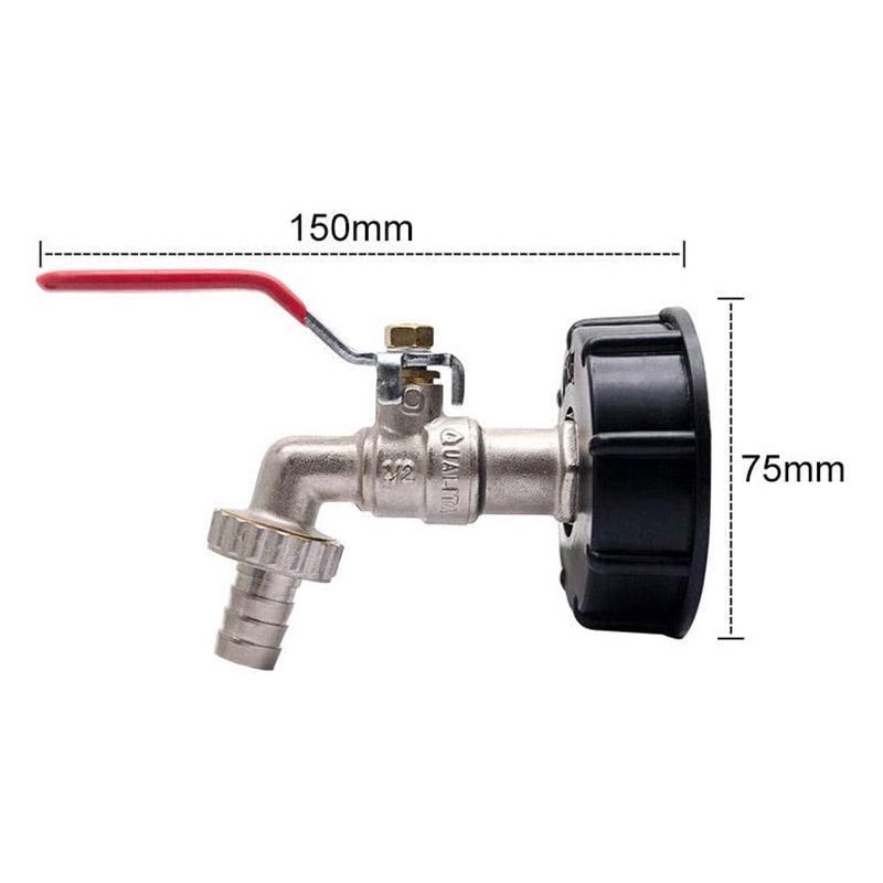 Đầu Nối Vòi Nước Ibc Kèm Ống Dẫn 12.7mm