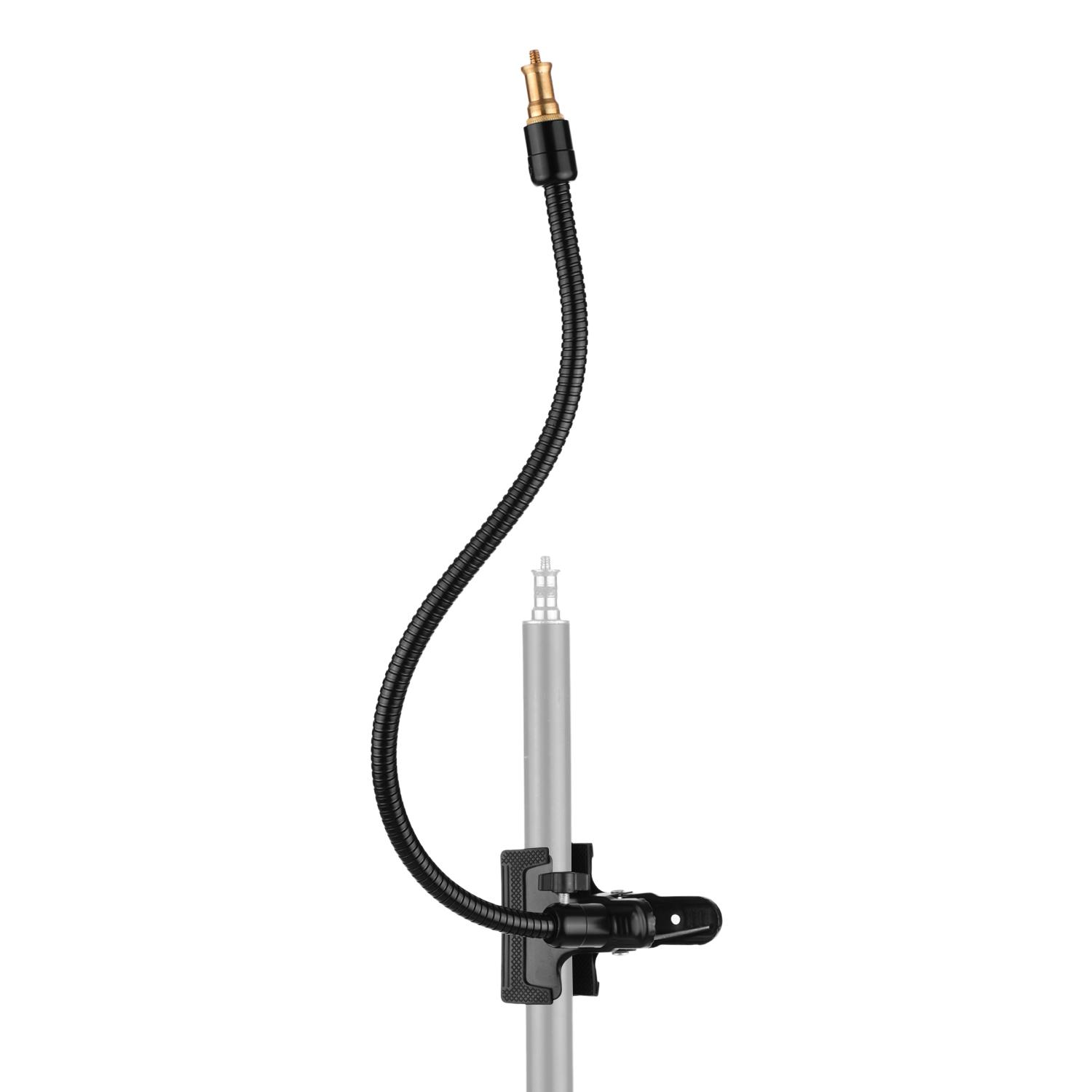 Chân đế kẹp gắn ống linh hoạt với 1/4 vít cho máy ảnh gắn micrô