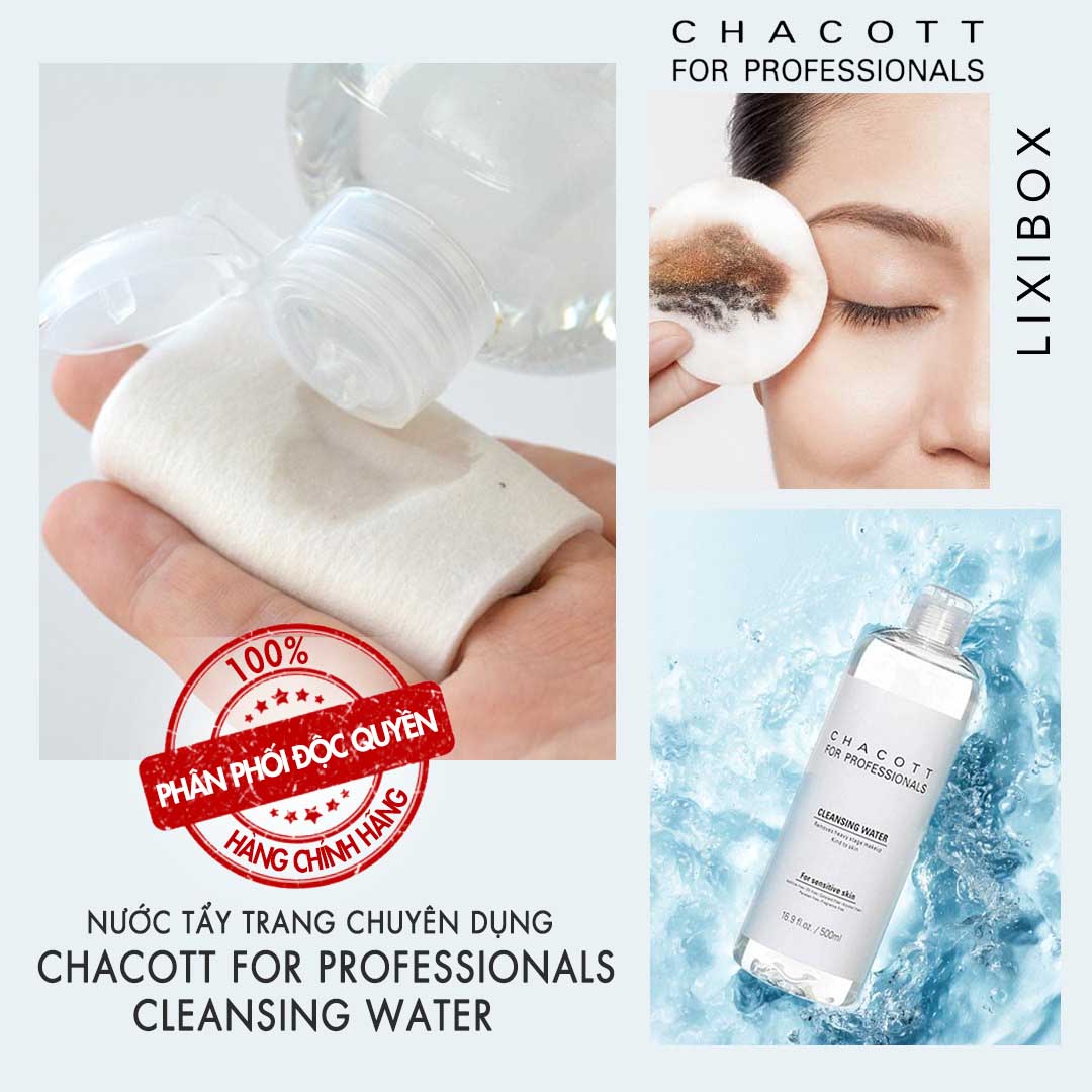 Nước Tẩy Trang Chacott For Professionals Cleasing Water (500ml)