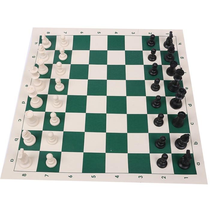 Bộ cờ vua thi đấu cao cấp 50*50cm có hộp nhựa đựng hình tròn
