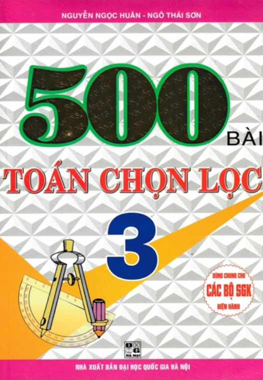 Sách - 500 Bài toán chọn lọc lớp 3