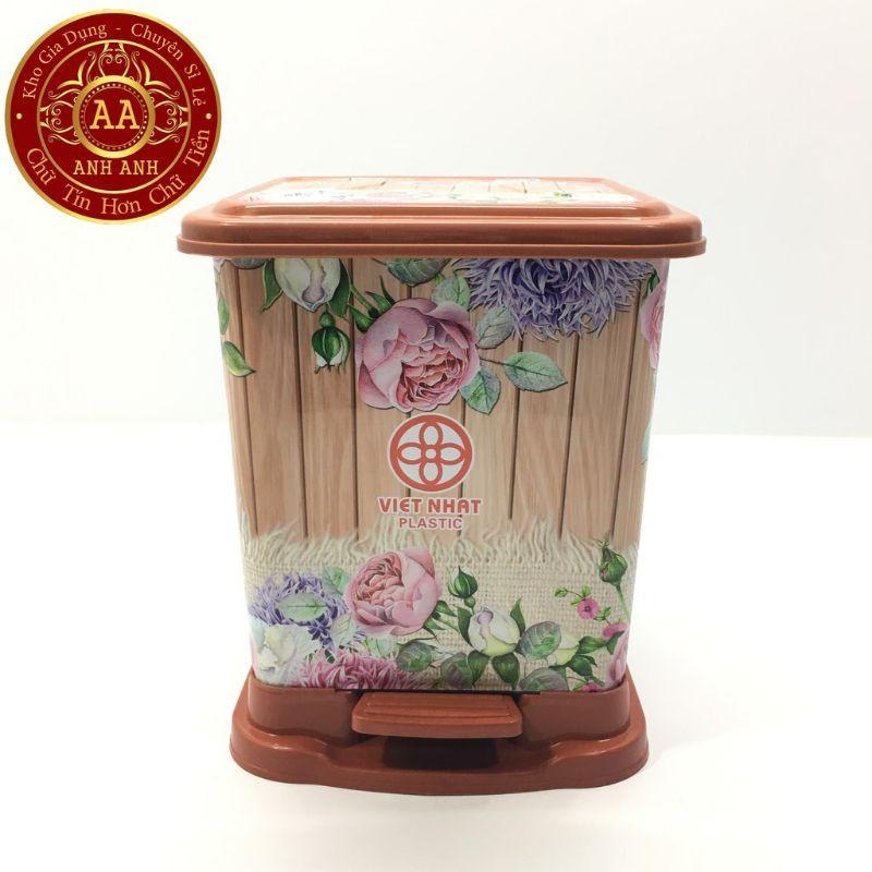 THÙNG RÁC BẬT HOA CÁC NHẬT