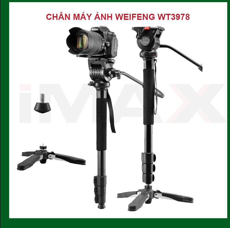 CHÂN MÁY ẢNH WEIFENG WT3978 -HÀNG NHẬP KHẨU