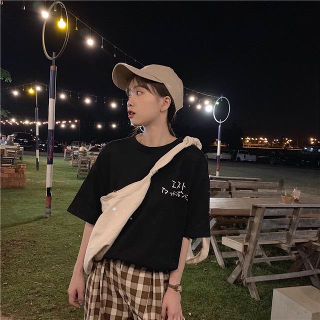 Áo thun tay lỡ form rộng