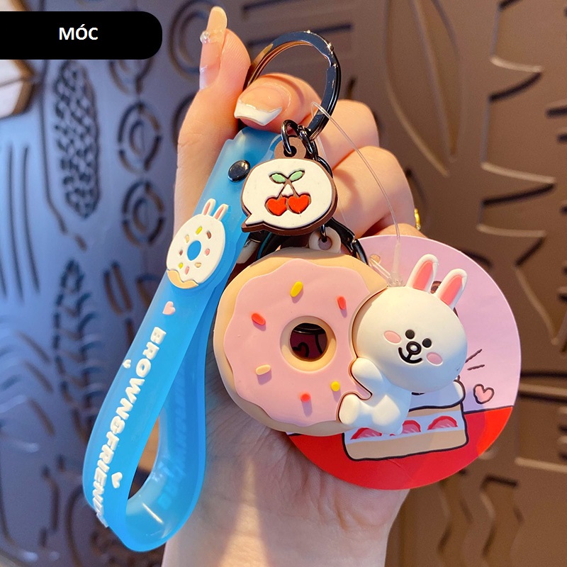 Móc khóa Gấu Thỏ đáng yêu