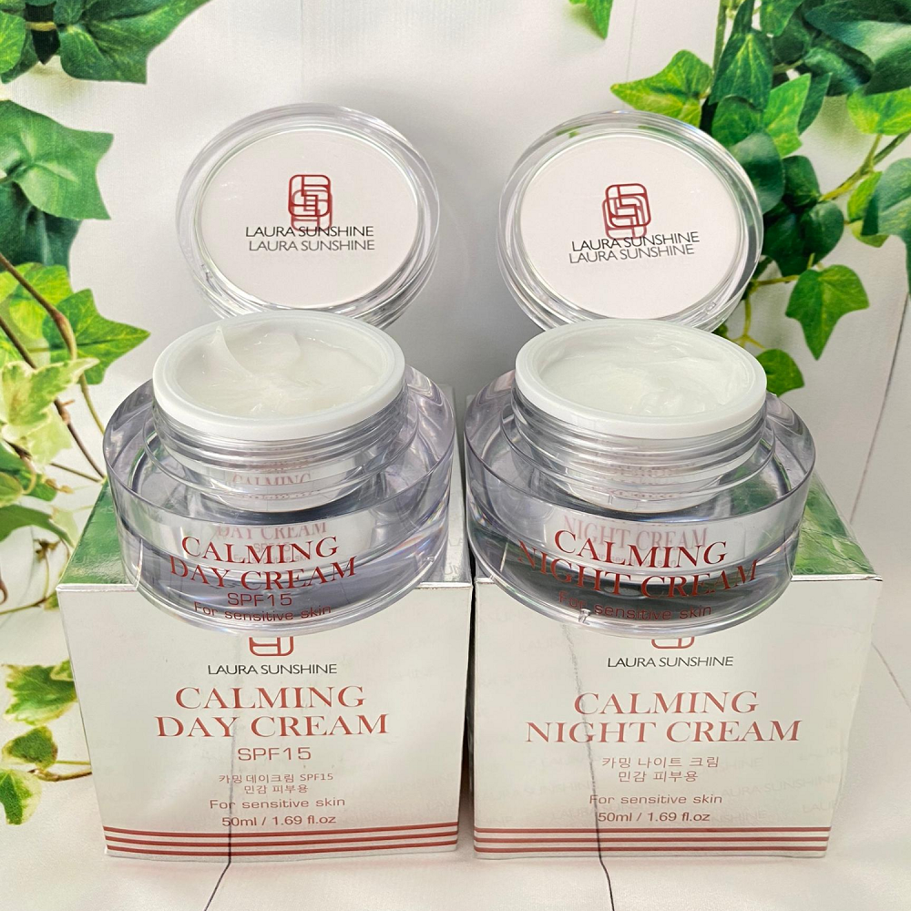 Kem Ngày Dưỡng Trắng Laura Sunshine Calming Day Cream Spf15 50ml (Dành Cho Da Nhạy Cảm) Nhật Kim Anh