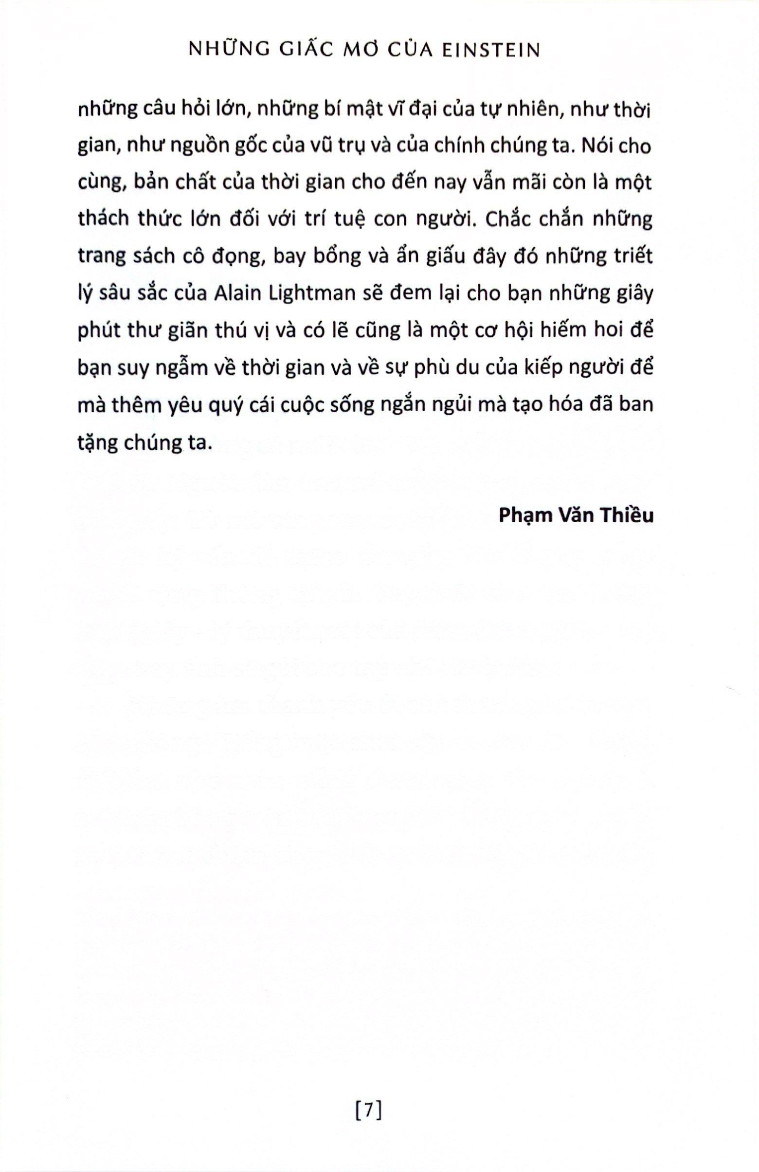 Những Giấc Mơ Của Einstein