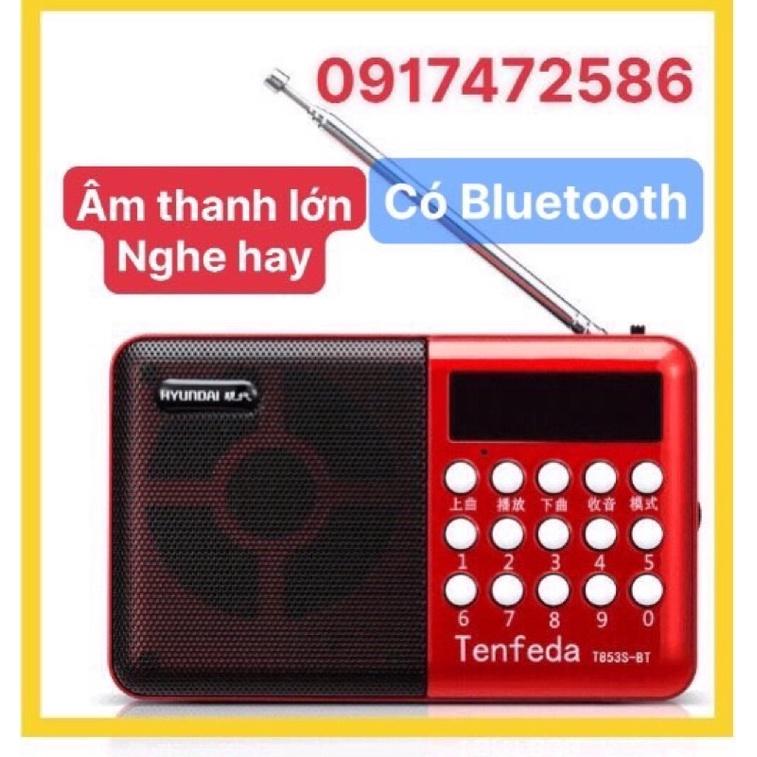 LOA THẺ NHỚ T853 , CÓ BLUETOOTH CÓ FM CÓ ĂNGTEN, Hàng chính hãng