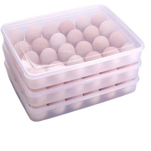 Hộp, Khay Đựng trứng gà, trứng vịt 24 quả có nắp đậy VIỆT NHẬT