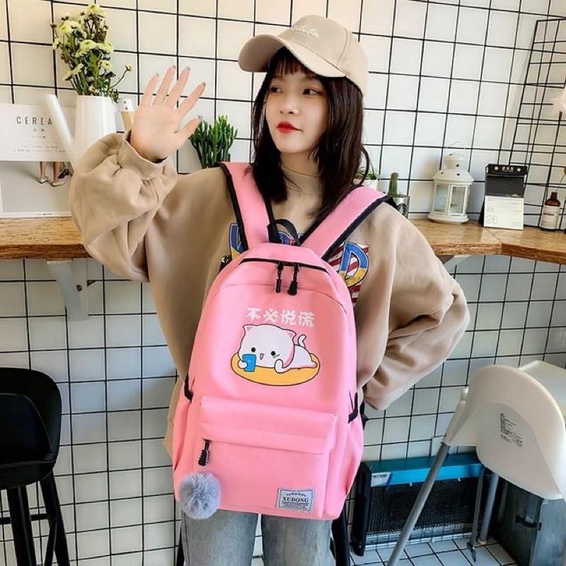 Balo Thời Trang Nam Nữ Mèo Chụp hình