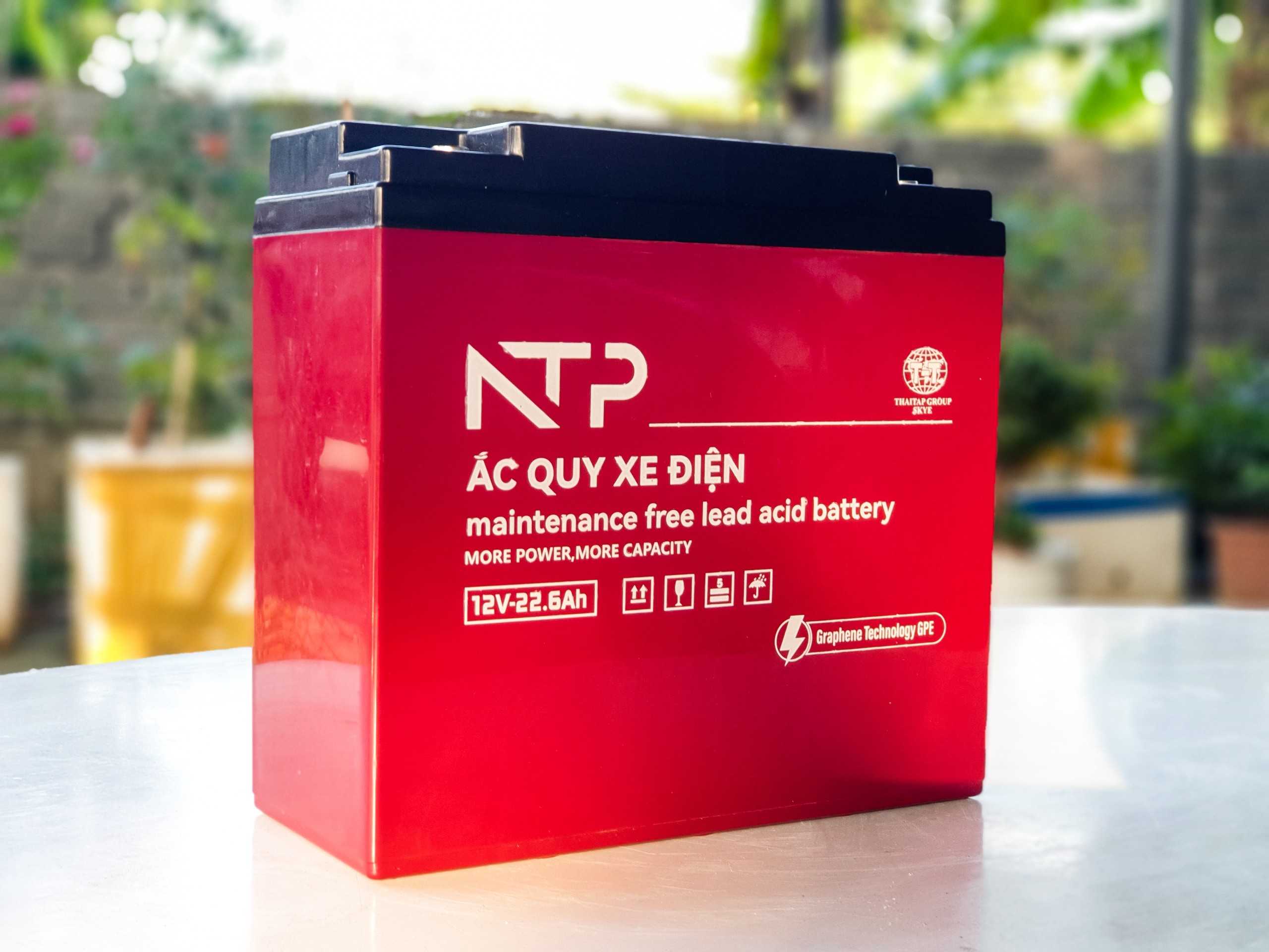 Ắc Quy Chì Axit Xe Máy Điện EVgo 60V20AH