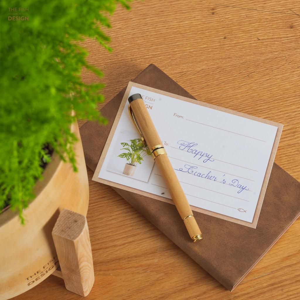 Chậu cây tung thơm có hương thơm đặc trưng giúp xua đuổi côn trùng, tạo tinh thần thoải mái, hợp với người mệnh kim | size LS | THE FISH DESIGN