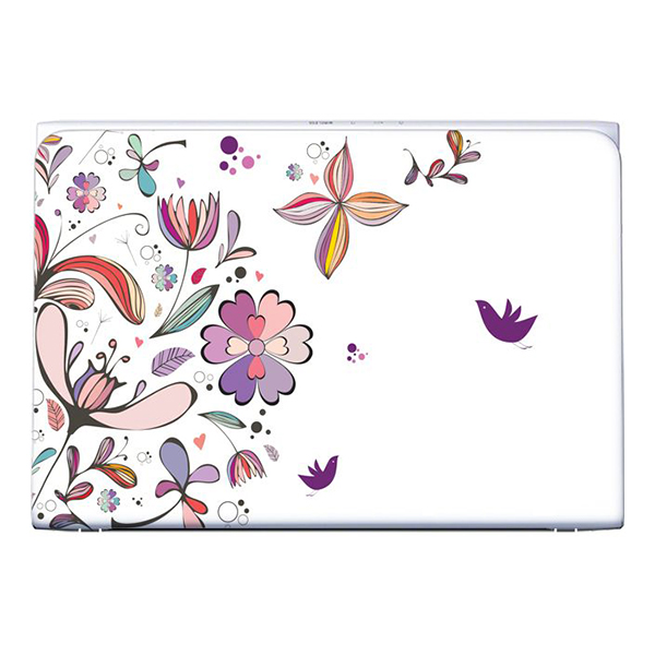 Mẫu Dán Decal Hoa Văn Cho Laptop LTHV 127