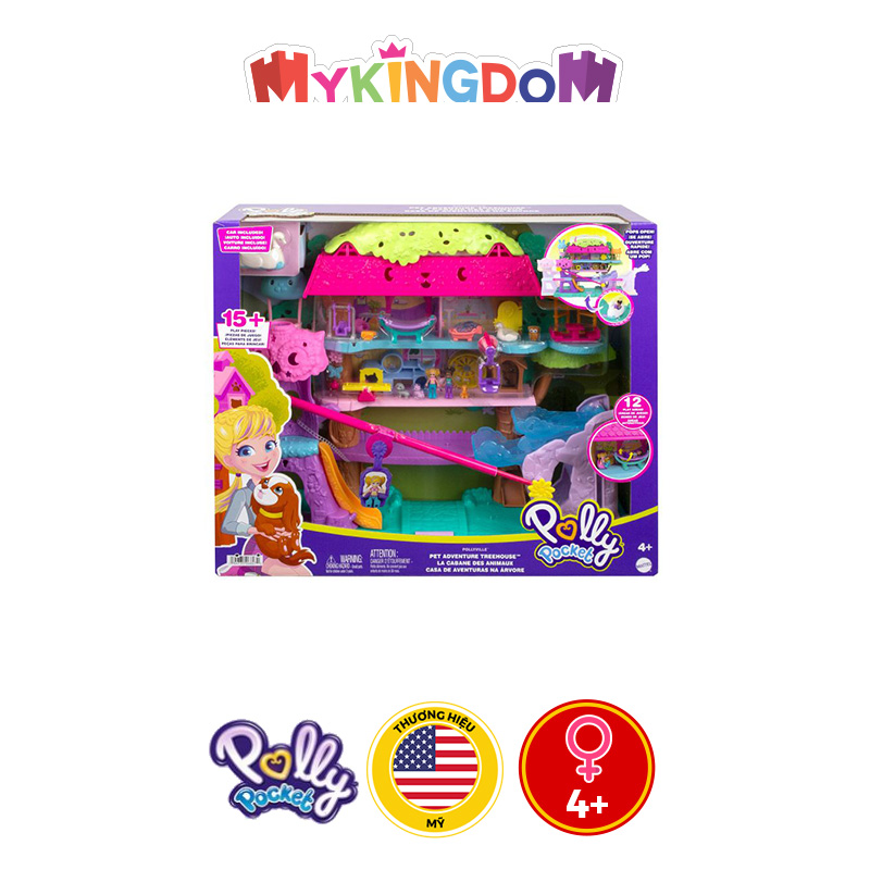 Đồ Chơi POLLY POCKET Polly Pocket Và Ngôi Nhà Trên Cây HHJ06