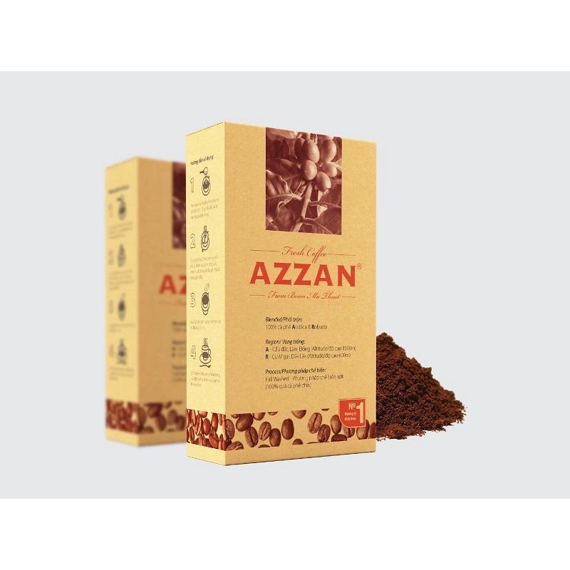 Azzan Special Blend (Robusta &amp; Arabica) thuần chủng, lựa tay - Sản phẩm hộp cao cấp, quà tặng cho người thân