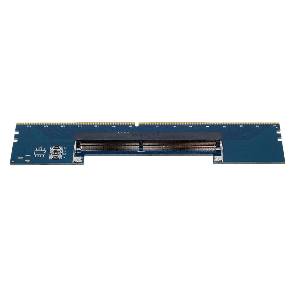Laptop DDR4 SO-DIMM to Desktop PC DIMM Memory RAM Connector Adapter