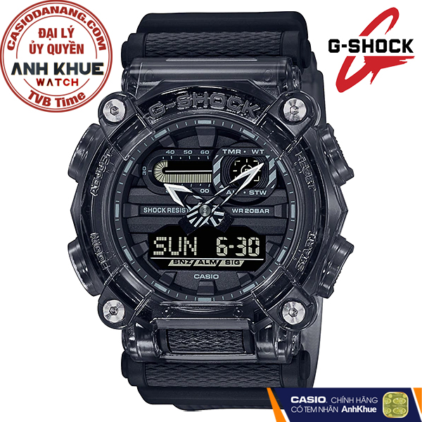 Đồng hồ nam dây nhựa Casio G-Shock chính hãng GA-900SKE-8ADR (49mm)