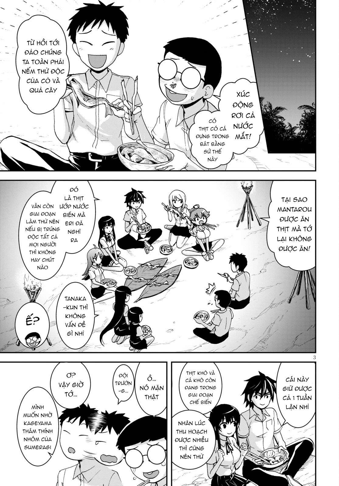 isekai yurutto survival seikatsu: gakkou no minna to isekai no mujintou ni tenishitakedo ore dake chapter 14 3