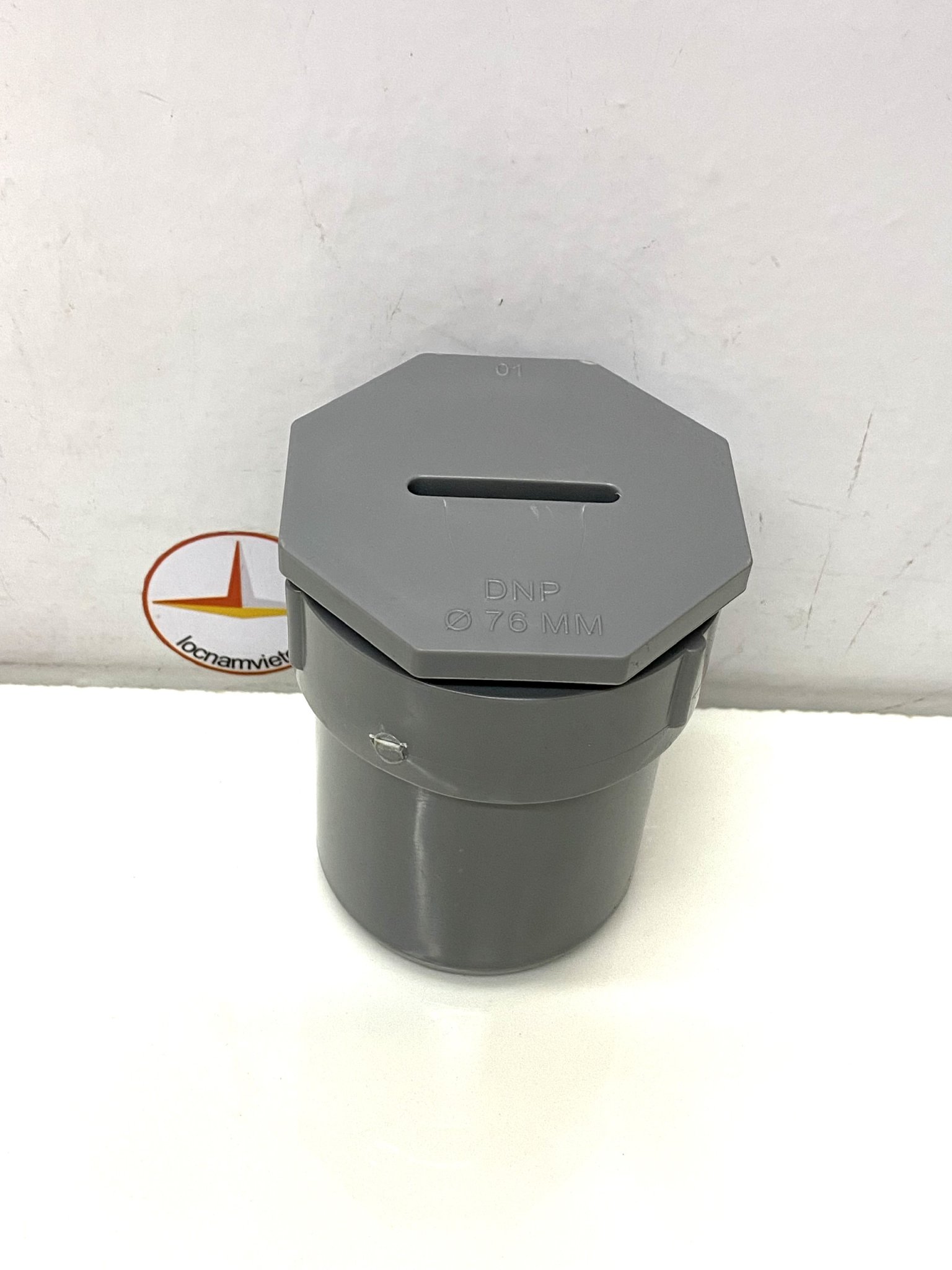 Bít xả  ren trong 76 nhựa PVC –BXRT76