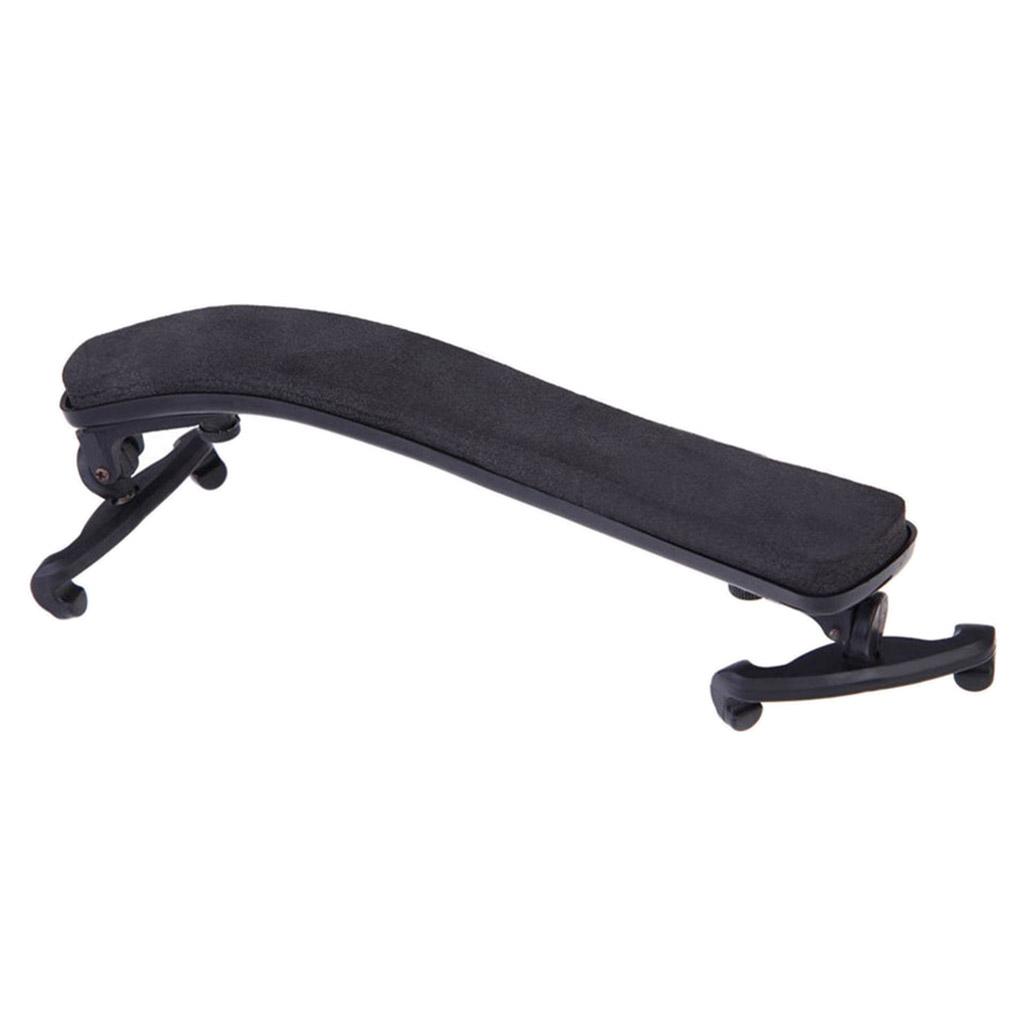 Adjustable Violin Shoulder Rest for 3/4 & 4/4 Size Violin Accessories Black