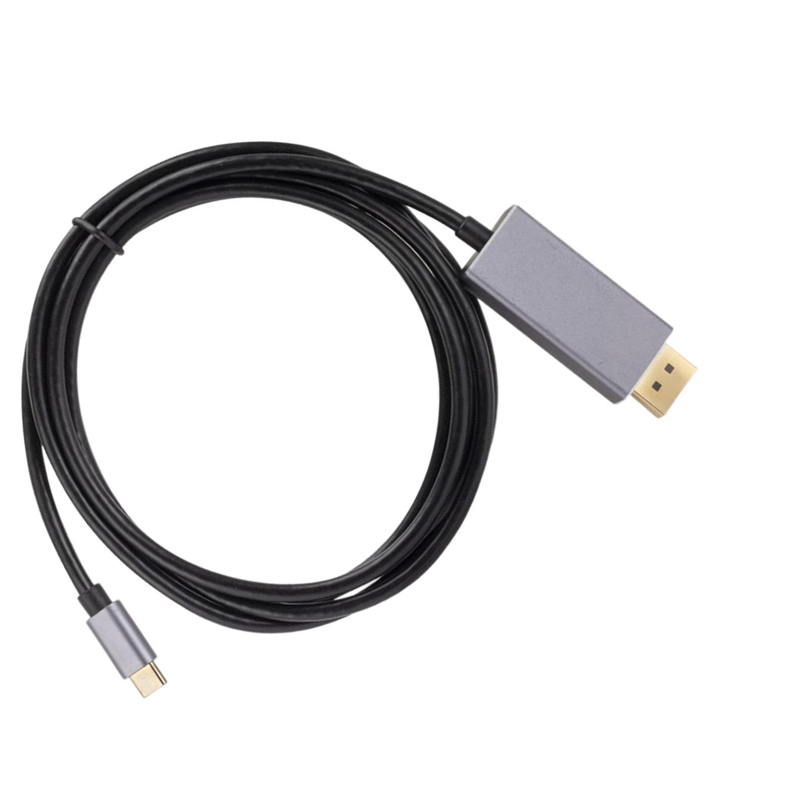 8K   Cable 1.8M Cable USB C to DP Cable Premium for   PC