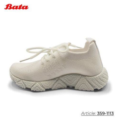 Giày sneaker trẻ em Thương hiệu Bata màu trắng 359-1113