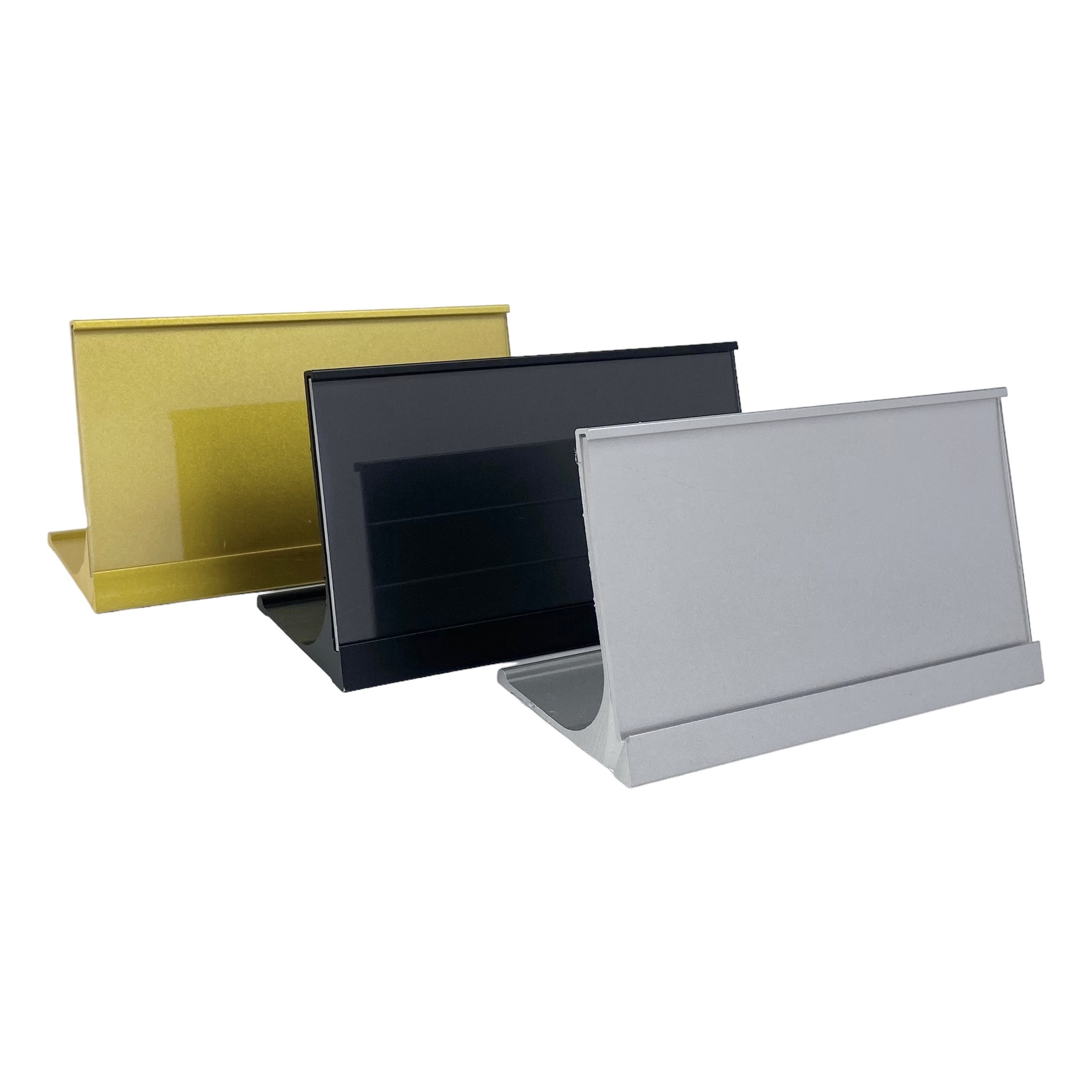 Bảng thông tin để bàn nhôm Enter AL32 150x75mm, Khung thông tin sản phẩm, Khung bảng giá, Kệ trưng bày để bàn