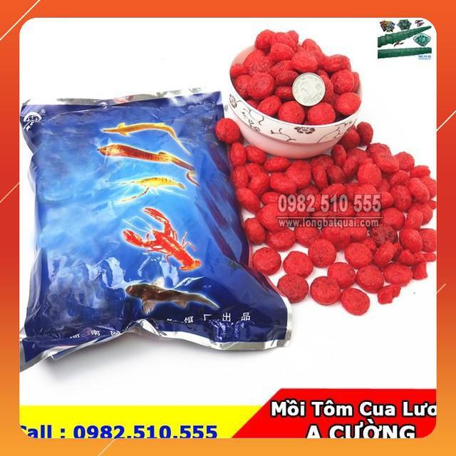 Mồi Tôm Cua Cá Lươn Trạch Siêu nhật - Dạng viên 400Gram docaucagiangnam