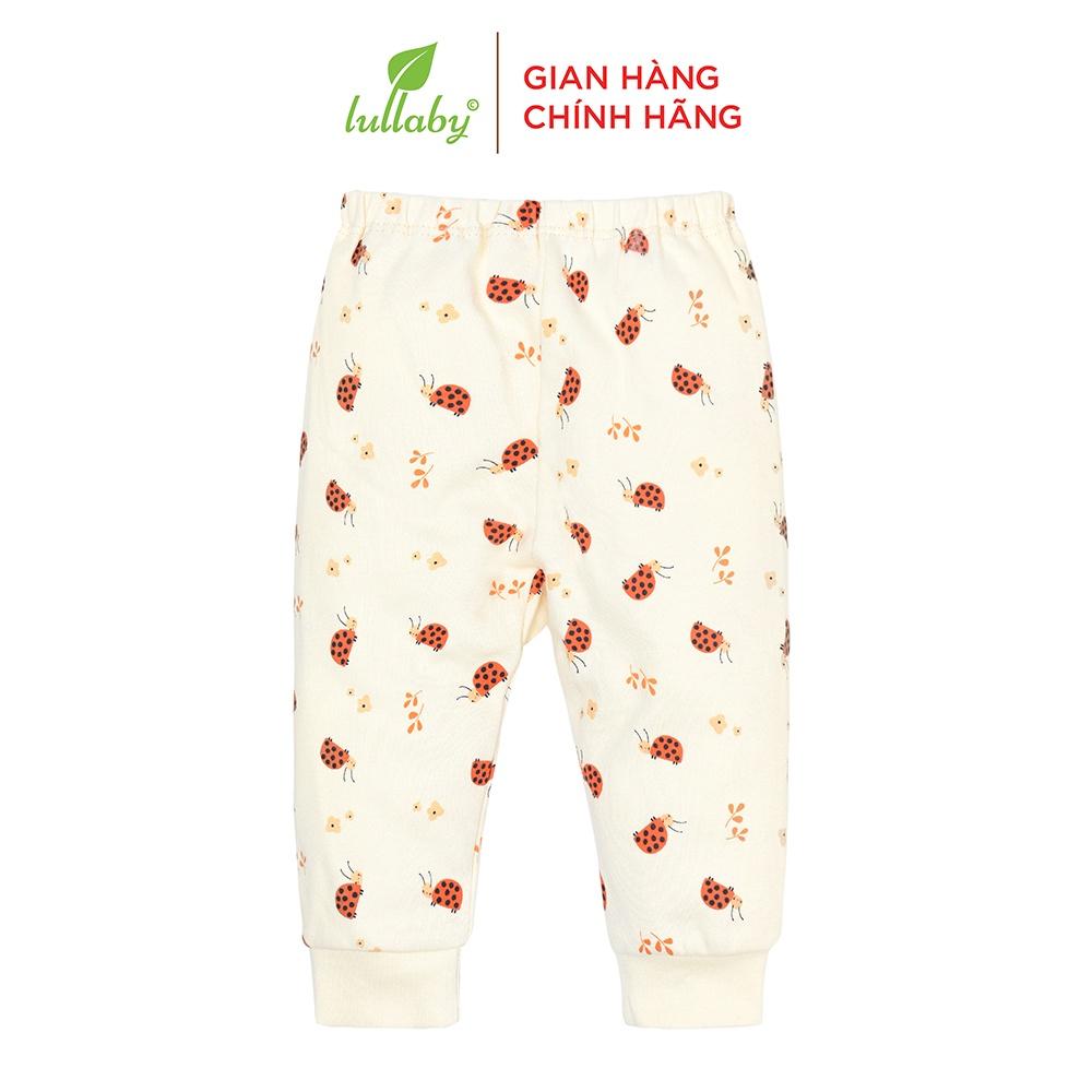 LULLABY - Quần dài đáp đũng bo gấu bé gái - NH674P