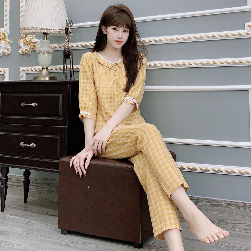 Đồ bộ mặc nhà đẹp, đồ bộ mặc nhà ảnh thật 100%