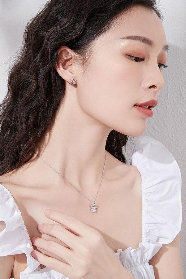 Dây chuyền bạc nữ mặt chú chuột - Vòng cổ nữ bạc mặt chuột - dây chuyền chú chuột - mặt dây chuyền chuột - Trang sức bạc ta thật PANMILA