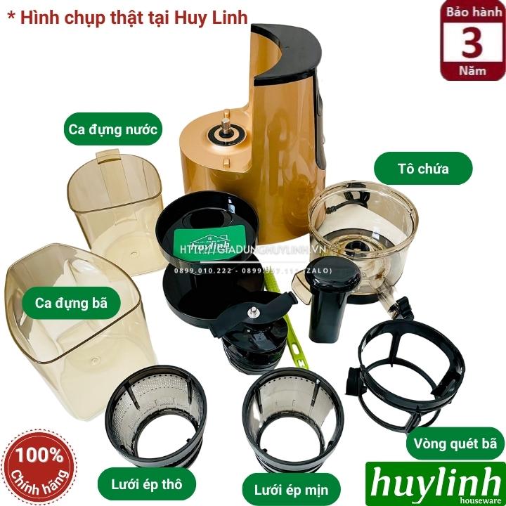 Máy ép trái cây chậm Promix SJ-06 - 150W - Phù hợp cho quán kinh doanh [Model 2023] [Promix SJ06] [Hàng chính hãng]