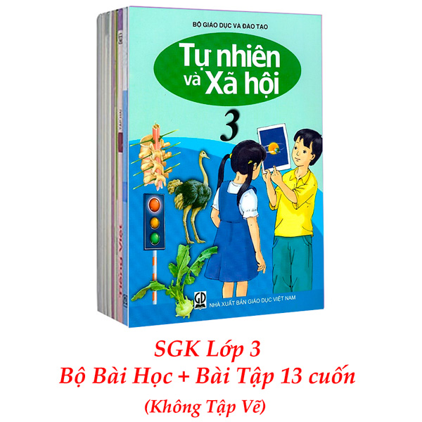 Sách Giáo Khoa Bộ Lớp 3 - Bài Học + Bài Tập (Bộ 13 Cuốn) (2021)