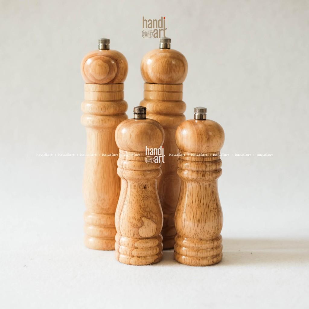 Cối xay tiêu bằng gỗ - Xay tiêu cầm tay - Wooden pepper mill