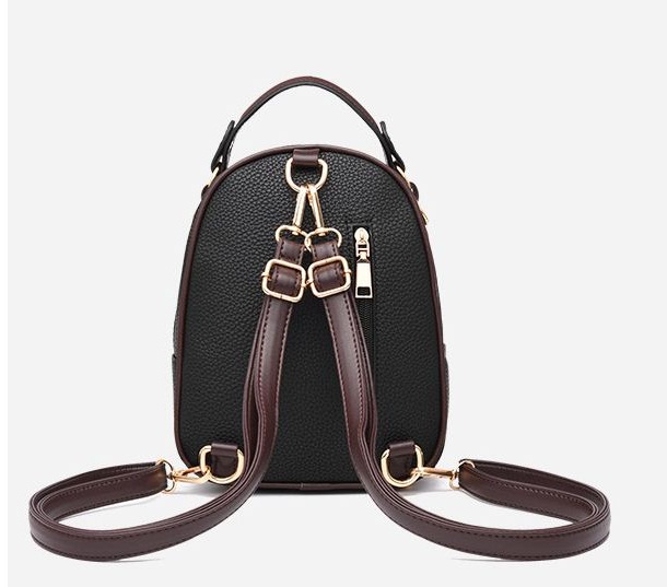 Balo mini da nữ thời trang chất dày đẹp đeo 2 kiểu, nhiều ngăn để đồ, phù hợp đi làm, đi chơi