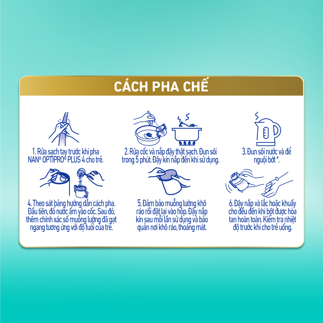 Bộ 2 Lon Sữa bột Nestlé NAN OPTIPRO PLUS 4 1500g/lon với 5HMO giúp tiêu hóa tốt + Tăng cường đề kháng (Bé 2-6 tuổi) - Tặng Ấm đun siêu tốc Kalpen