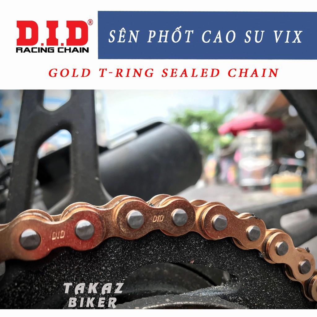 B2 Sên Nhông Đĩa Raider Fi Phốt Cao Su 428 VIX T-ring 132L Cải Tiến Mới Của Huyền Thoại TFX Khó