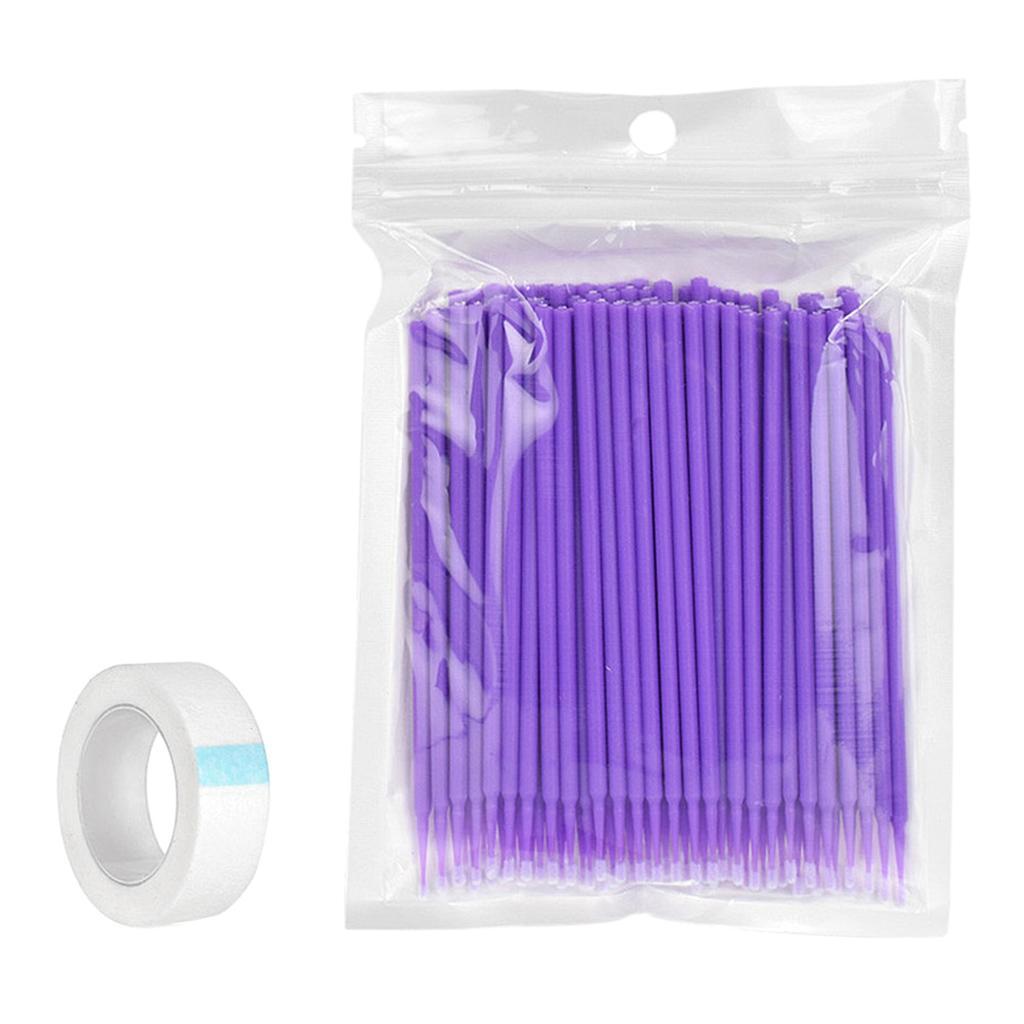100 x Disposable Make up Kits Eyelash Brush Eyelash Brush Wands Applicator