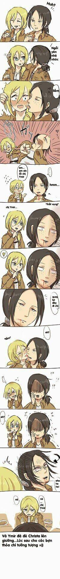 đại chiến titan - doujinshi về các cô gái chapter 23 17