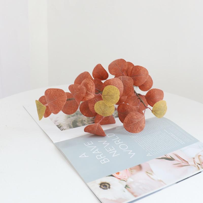 Nhánh Lá Bạch Đàn Nhân Tạo Linh Hoạt Trang Trí Nhà Cửa/Văn Phòng DIY