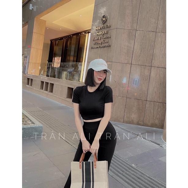 Sét thể thao thun gân tăm 3 màu cực chất